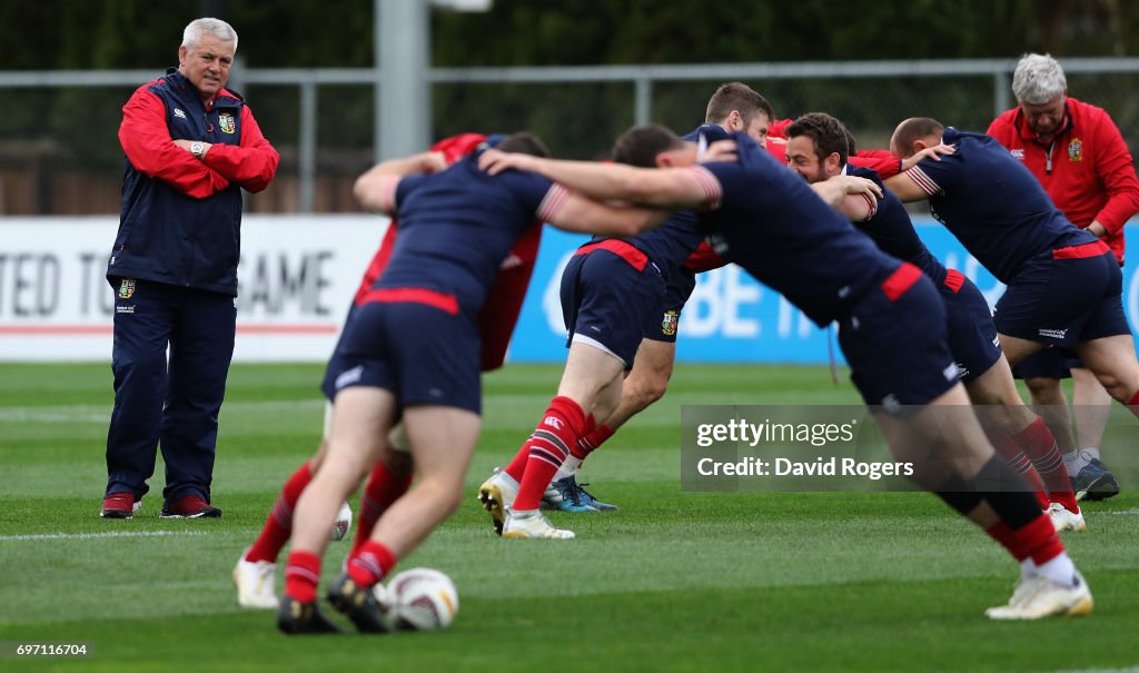 British & Irish Lions Media & Training Session