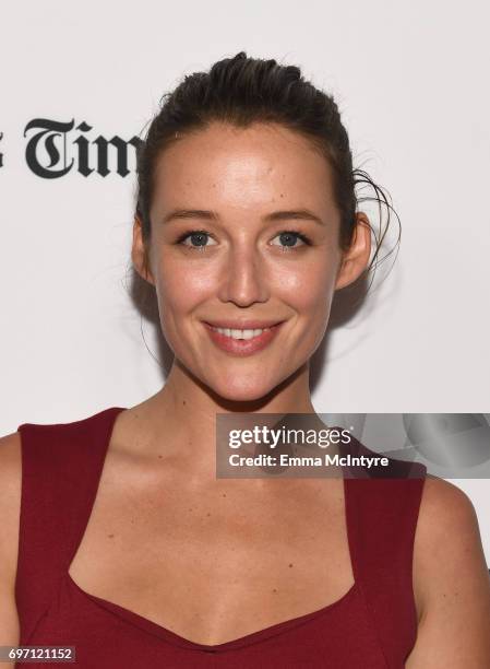 Sarah Dumont attends the "Serpent" Premiere during the 2017 Los Angeles Film Festival at Arclight Cinemas Culver City on June 17, 2017 in Culver...