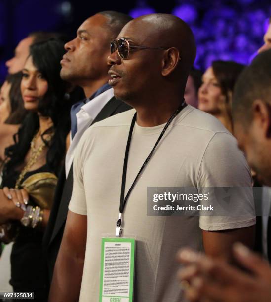 Dave Chappelle attends The D'USSE Lounge At Ward-Kovalev 2: "The Rematch" on June 17, 2017 in Las Vegas, Nevada.