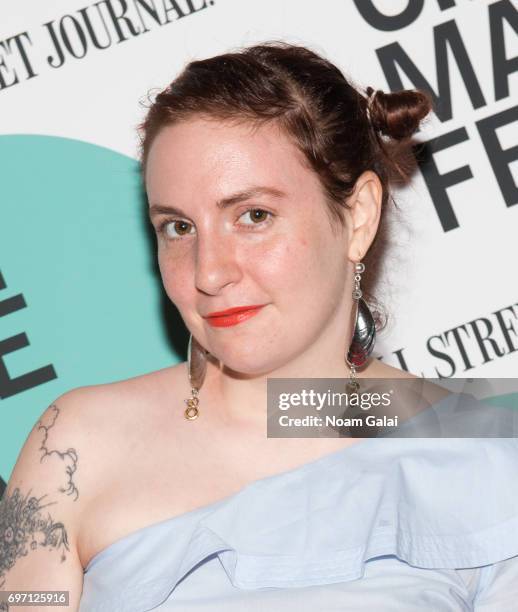 Actress Lena Dunham attends the BAMcinemaFest 2017 screening of "Landline" at BAM Harvey Theater on June 17, 2017 in New York City.