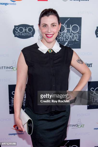 Katie Irish attneds the 2017 Soho Film Festival "Landing Up" New York premiere at Village East Cinema on June 17, 2017 in New York City.