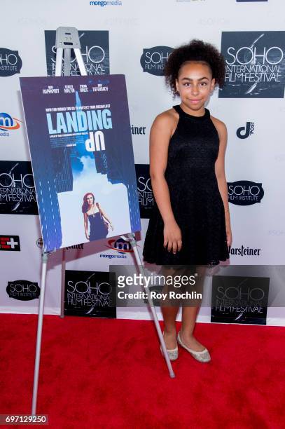 Grace Capeless attneds the 2017 Soho Film Festival "Landing Up" New York premiere at Village East Cinema on June 17, 2017 in New York City.