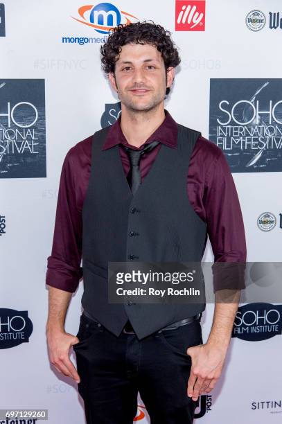 Edan Jacob Levy attneds the 2017 Soho Film Festival "Landing Up" New York premiere at Village East Cinema on June 17, 2017 in New York City.