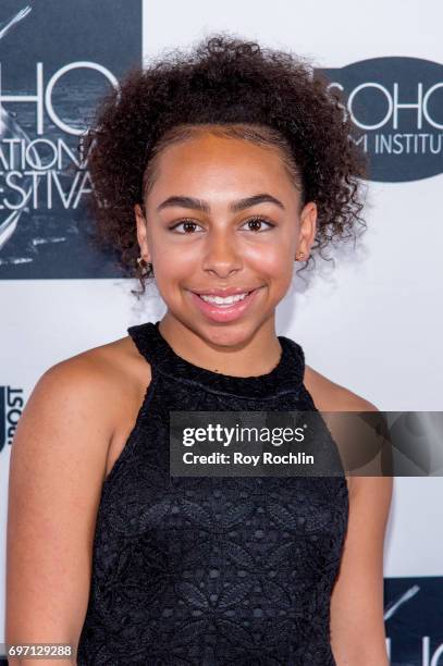 Grace Capeless attneds the 2017 Soho Film Festival "Landing Up" New York premiere at Village East Cinema on June 17, 2017 in New York City.