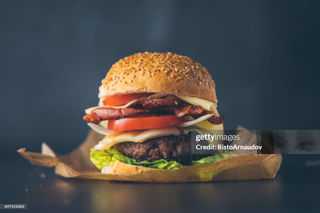 Fresh tasty burger