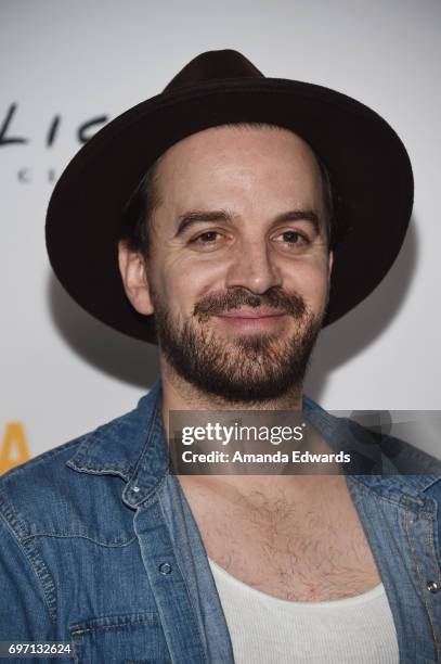 Actor Bradley Wayne James attends the 2017 Los Angeles Film Festival "Anything" premiere at the ArcLight Santa Monica on June 17, 2017 in Santa...
