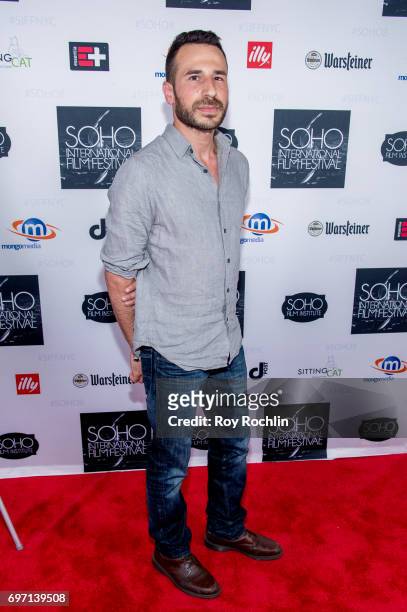 Ari Rothschild attneds the 2017 Soho Film Festival "Landing Up" New York premiere at Village East Cinema on June 17, 2017 in New York City.