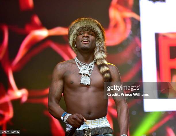 Ralo performs at Birthday Bash ATL The Pop Up Edition Concert at Philips Arena on June 17, 2017 in Atlanta, Georgia.