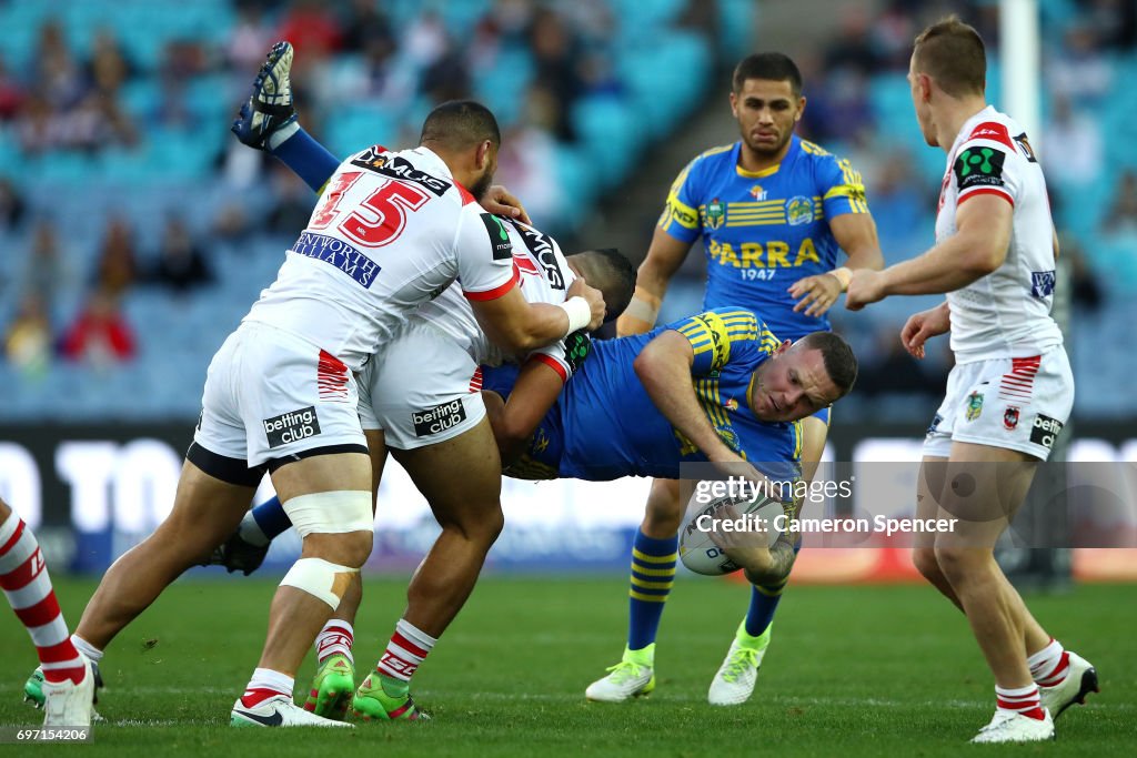 NRL Rd 15 - Eels v Dragons