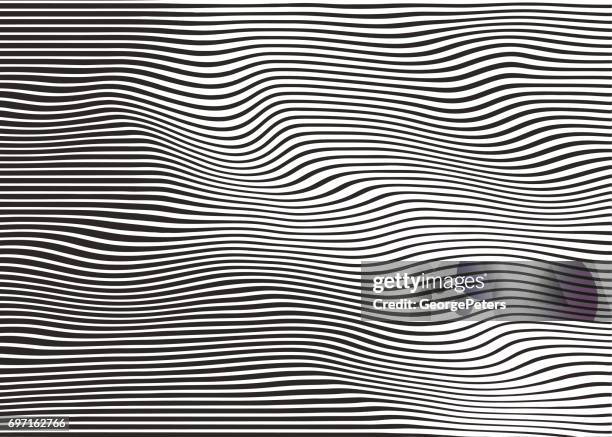 stockillustraties, clipart, cartoons en iconen met golvende, golfde halftoon patroon abstracte achtergrond - wavy lines