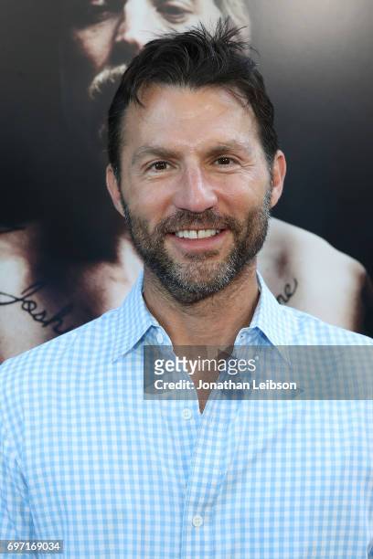 Jonathan King attends the AT&T And Saban Films Present The LAFF Gala Premiere Of Shot Caller at ArcLight Cinemas on June 17, 2017 in Culver City,...