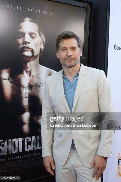 Nikolaj Coster-Waldau attends the AT&T And Saban Films Present The LAFF Gala Premiere Of Shot Caller at ArcLight Cinemas on June 17, 2017 in Culver...