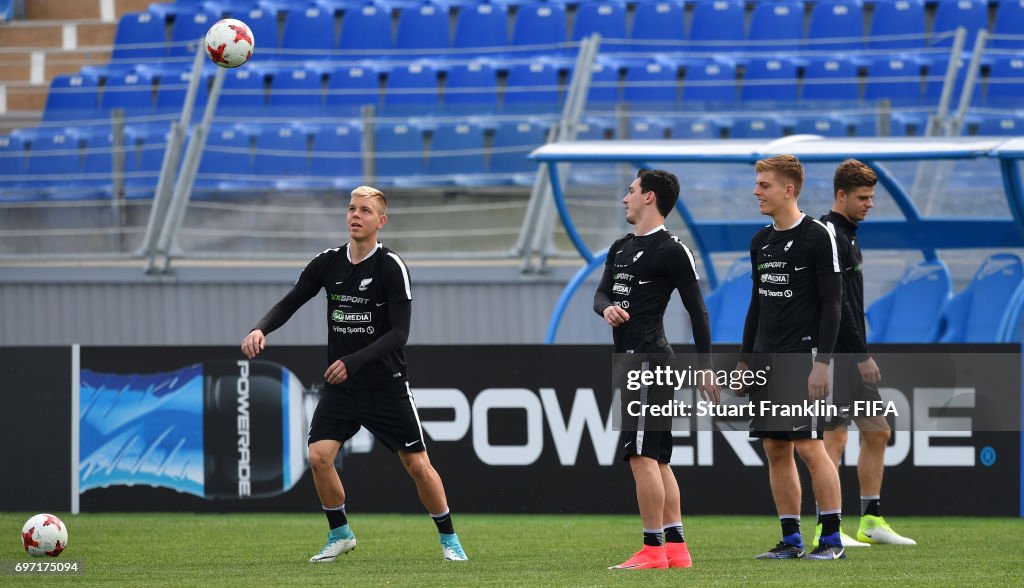 New Zealand Training Session - FIFA Confederations Cup Russia 2017