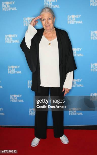 Vanessa Redgrave arrives ahead of the Sydney Film Festival Closing Night Gala and Australian premiere of Okja at State Theatre on June 18, 2017 in...