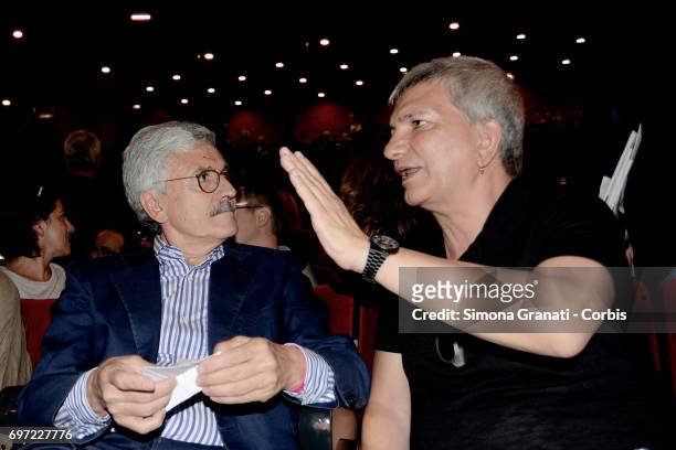 Massimo D'Alema and Nichi Vendola partecipate at the assembly to build a popular alliance for Democracy and Equality, a United Left Alternative to...
