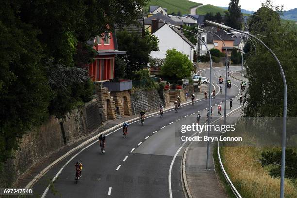 General view of the Ironman 70.3 Luxembourg-Region Moselle race on June 18, 2017 in Remich, Luxembourg.