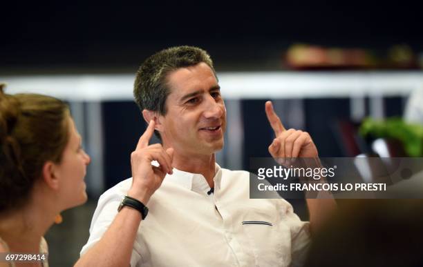 French film director and journalist, candidate for La France Insoumise during the second round of the French parliamentary elections Francois Ruffin...