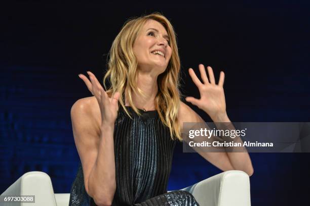 Actress Laura Dern attends the Cannes Lions Festival 2017>> on June 18, 2017 in Cannes, France.