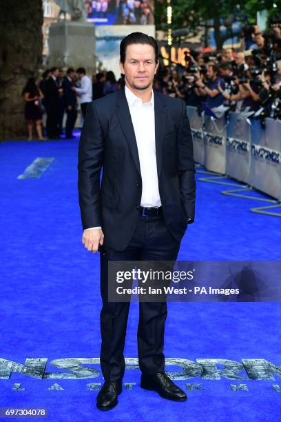 Mark Wahlberg arriving for Transformers: The Last Knight World Premiere held at Cineworld Leicester Square in London.