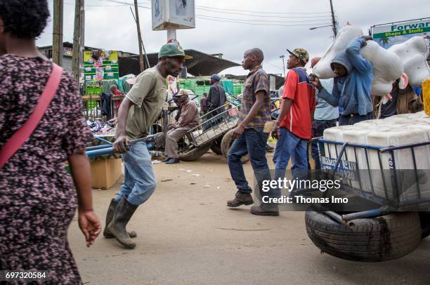 Nairobi, Kenya Street scene in Nairobi, capital of Kenya on May 15, 2017 in Nairobi, Kenya.