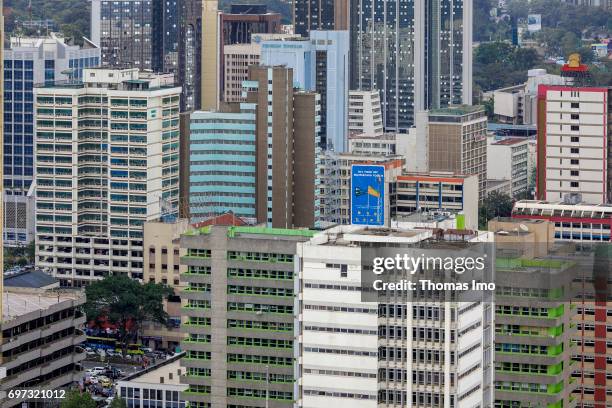 Nairobi, Kenya Cityscape of Nairobi, capital of Kenya on May 15, 2017 in Nairobi, Kenya.