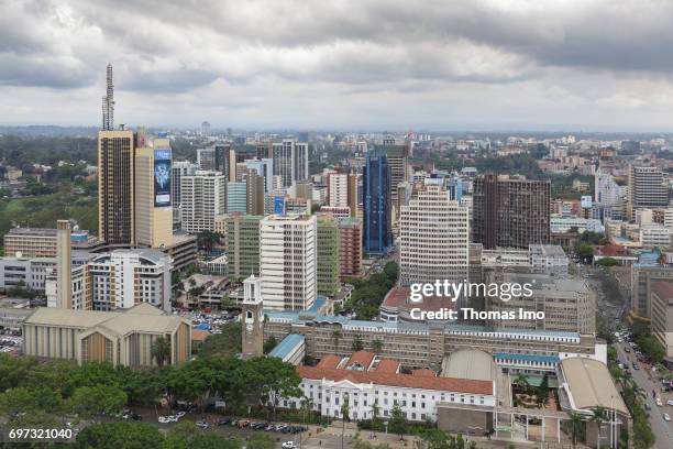 Nairobi, Kenya Cityscape of Nairobi, capital of Kenya on May 15, 2017 in Nairobi, Kenya.