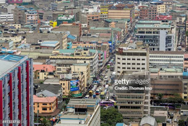 Nairobi, Kenya Cityscape of Nairobi, capital of Kenya on May 15, 2017 in Nairobi, Kenya.