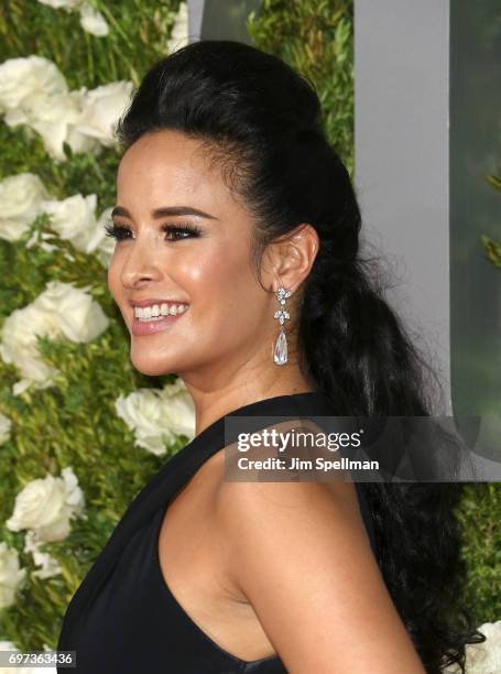 Actress Courtney Reed attends the 71st Annual Tony Awards at Radio City Music Hall on June 11, 2017 in New York City.