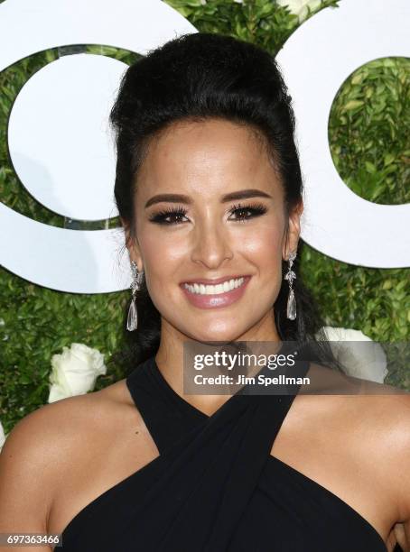 Actress Courtney Reed attends the 71st Annual Tony Awards at Radio City Music Hall on June 11, 2017 in New York City.