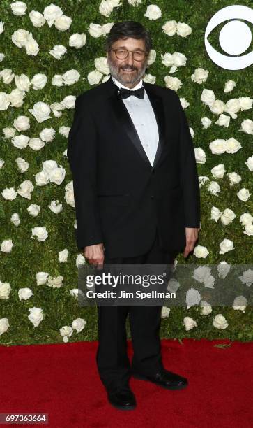 Production designer Santo Loquasto attends the 71st Annual Tony Awards at Radio City Music Hall on June 11, 2017 in New York City.