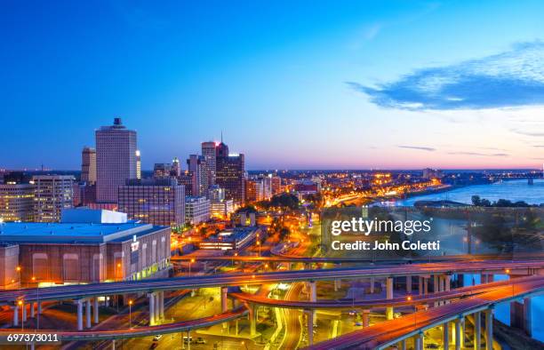 memphis, tennessee - mississippi river stock pictures, royalty-free photos & images