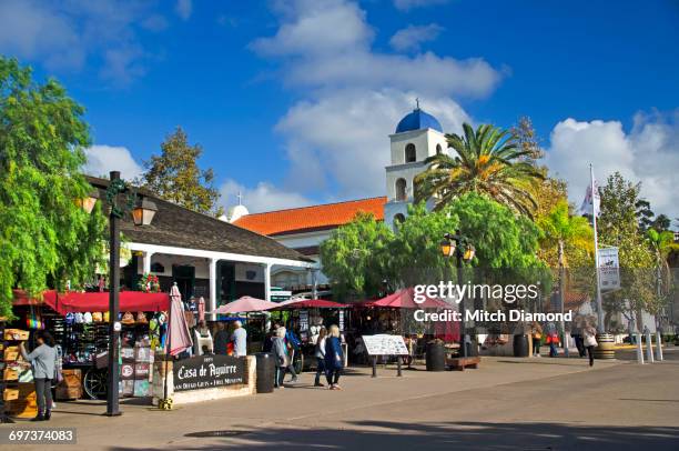 old town in san diego - street market stock pictures, royalty-free photos & images