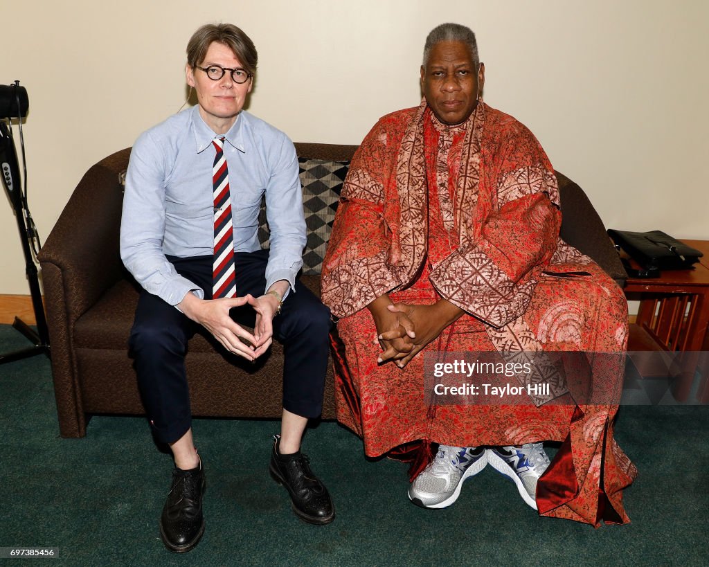 Sunday At The Met: Andrew Bolton And Andre Leon Talley