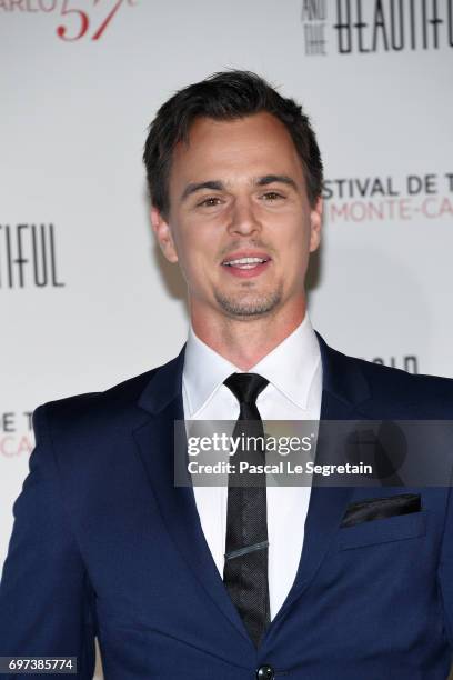 Darin Brooks attends the 'The Bold and The Beautiful' 30th Years anniversary during the 57th Monte Carlo TV Festival : Day 3 on June 18, 2017 in...