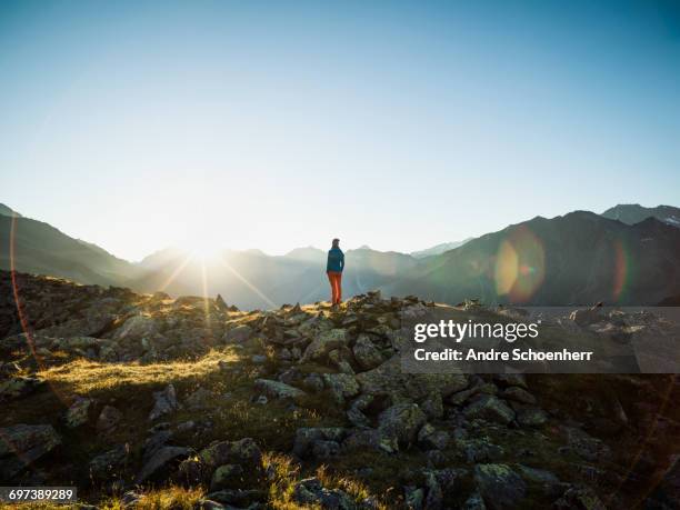 good morning - morning in the mountain stock pictures, royalty-free photos & images