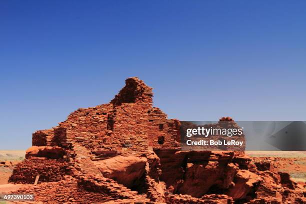 wupatki national monument - sinagua stock pictures, royalty-free photos & images