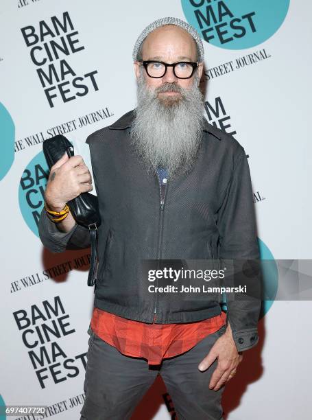 Michael Stipe attends "En El Septimo Dia" centerpiece screening during BAMcinemaFest 2017 at BAM Harvey Theater on June 18, 2017 in New York City.