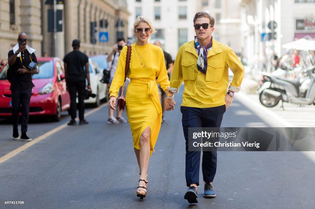 Street Style: June 18 - Milan Men's Fashion Week Spring/Summer 2018