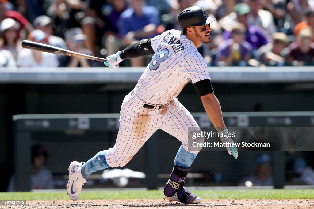 San Francisco Giants v Colorado Rockies