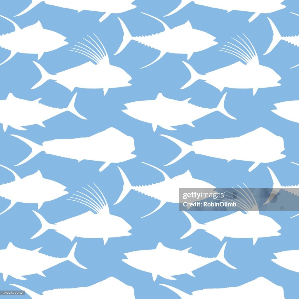 Ocean Fish Pattern