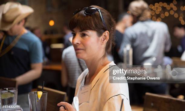 Amanda Evans attends the DGA Reception during 2017 Los Angeles Film Festival at City Tavern on June 16, 2017 in Culver City, California.