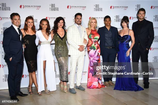 Darin Brooks, Courtney Hope, Reign Edwards, Heather Tom, Don Diamont, Katherine Kelly Lang, Rome Flynn, Jacqueline MacInnes Wood and Pierson Fode...