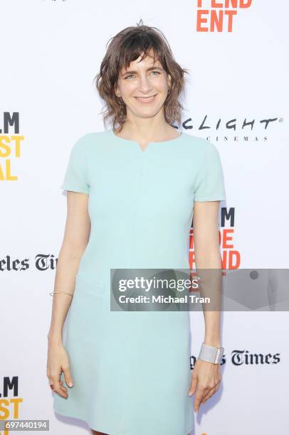 Camille Thoman attends the 2017 Los Angeles Film Festival - premiere of "Never Here" held at Arclight Cinemas Culver City on June 18, 2017 in Culver...
