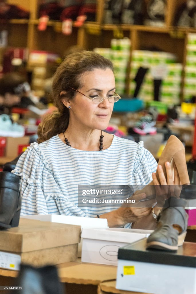 Shopping für Schuhe