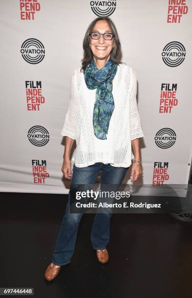 Miriam Cutler attends Coffee Talks during 2017 Los Angeles Film Festival at Kirk Douglas Theatre on June 18, 2017 in Culver City, California.