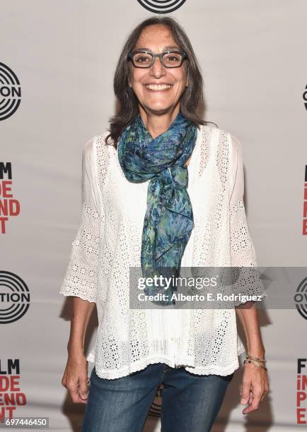 Miriam Cutler attends Coffee Talks during 2017 Los Angeles Film Festival at Kirk Douglas Theatre on June 18, 2017 in Culver City, California.