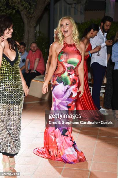 Katherine Kelly Lang attends the 'The Bold and The Beautiful' 30th Years Anniversary Party at The Monte-Carlo Bay Hotel during the 57th Monte Carlo...