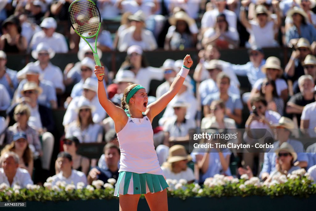 2017 French Open Tennis Tournament. Roland Garros. Paris. France.