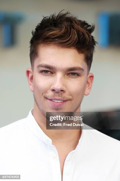 Matt Terry attends the global premiere of "Transformers: The Last Knight" at Cineworld Leicester Square on June 18, 2017 in London, England.