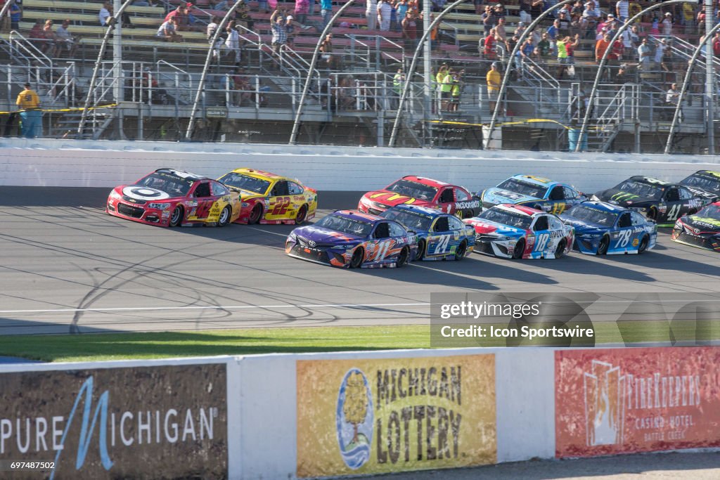 AUTO: JUN 18 NASCAR Monster Energy Cup Series - FireKeepers Casino 400